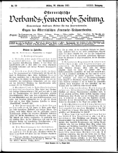 Österreichische Verbands-Feuerwehr-Zeitung