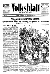 Volksblatt für Stadt und Land