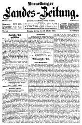 Vorarlberger Landes-Zeitung