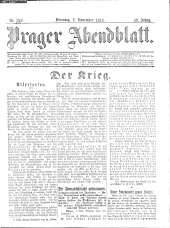 Prager Abendblatt