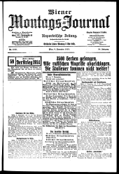 Wiener Montags-Journal