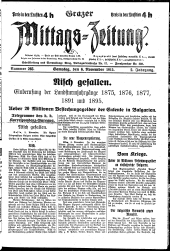 Grazer Mittags-Zeitung
