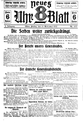 Neues 8 Uhr Blatt