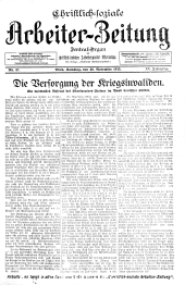 Christlich-soziale Arbeiter-Zeitung