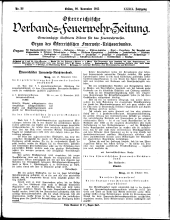 Österreichische Verbands-Feuerwehr-Zeitung