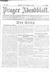 Prager Abendblatt