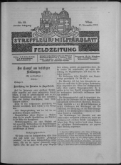 Streffleur's Militärblatt