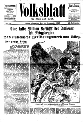 Volksblatt für Stadt und Land