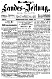 Vorarlberger Landes-Zeitung