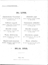 Verlustliste Alphabetisches Verzeichnis