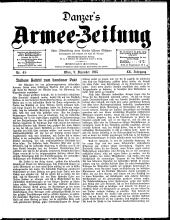 Danzers Armee-Zeitung