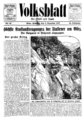 Volksblatt für Stadt und Land