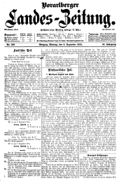 Vorarlberger Landes-Zeitung