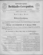 Oesterreichische Buchhändler-Correspondenz