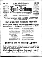 Österreichische Land-Zeitung