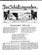 Der Schützengraben