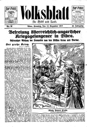 Volksblatt für Stadt und Land