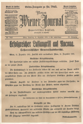 Extraausgaben des 1. Weltkrieges