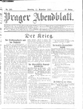 Prager Abendblatt