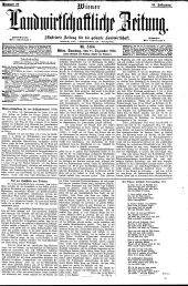 Wiener Landwirtschaftliche Zeitung