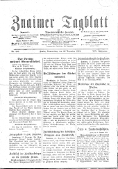 Znaimer Tagblatt