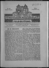 Streffleur's Militärblatt