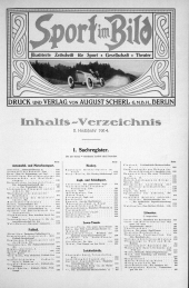 Übersicht: Inhaltsverzeichnis