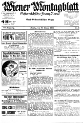 Wiener Montagblatt