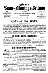 Wiener Sonn- und Montags-Zeitung
