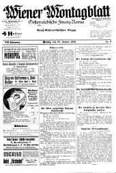 Wiener Montagblatt