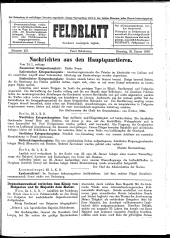 Feldblatt
