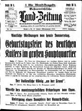 Österreichische Land-Zeitung