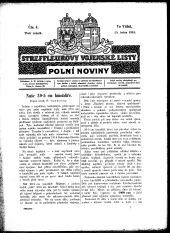 Streffleurovy vojenské listy: Plní noviny