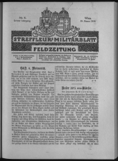 Streffleur's Militärblatt