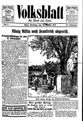 Volksblatt für Stadt und Land