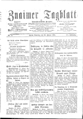 Znaimer Tagblatt