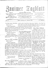 Znaimer Tagblatt