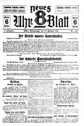 Neues 8 Uhr Blatt