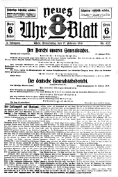 Neues 8 Uhr Blatt