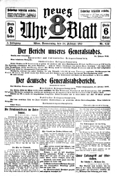 Neues 8 Uhr Blatt