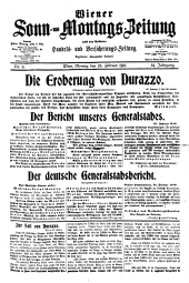 Wiener Sonn- und Montags-Zeitung