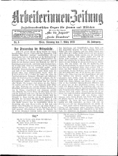 Arbeiterinnen Zeitung