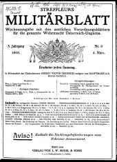 Streffleur's Militärblatt