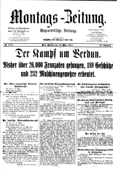 Montags Zeitung