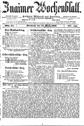 Znaimer Wochenblatt