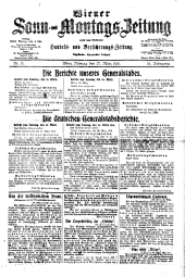 Wiener Sonn- und Montags-Zeitung