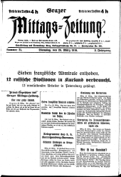 Grazer Mittags-Zeitung