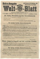 Extraausgaben des 1. Weltkrieges