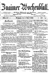 Znaimer Wochenblatt