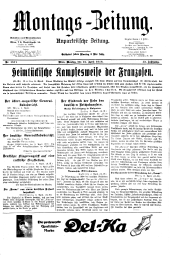 Montags Zeitung